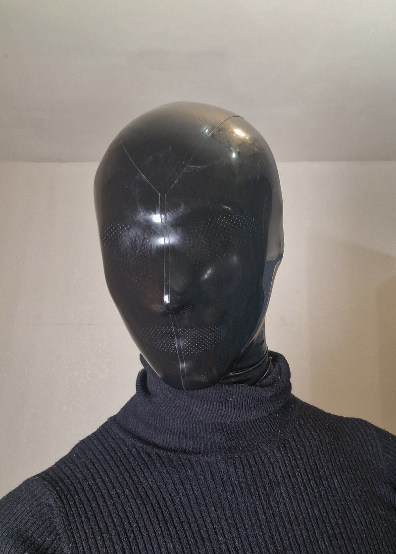 Latex mannequin hood
