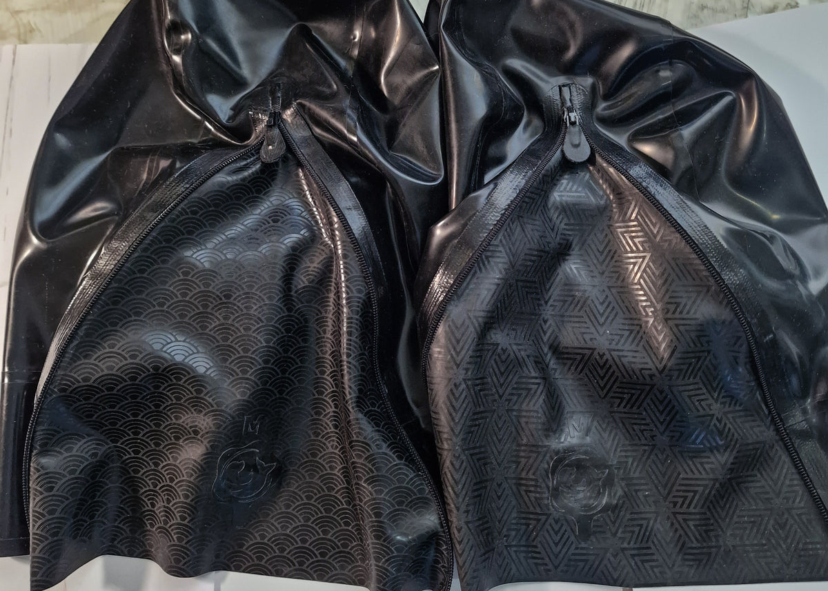 Latex Hood with mouth and eye cutouts