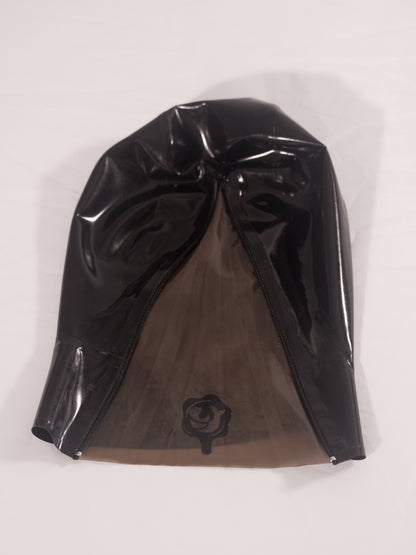 Latex Hood with mouth and eye cutouts